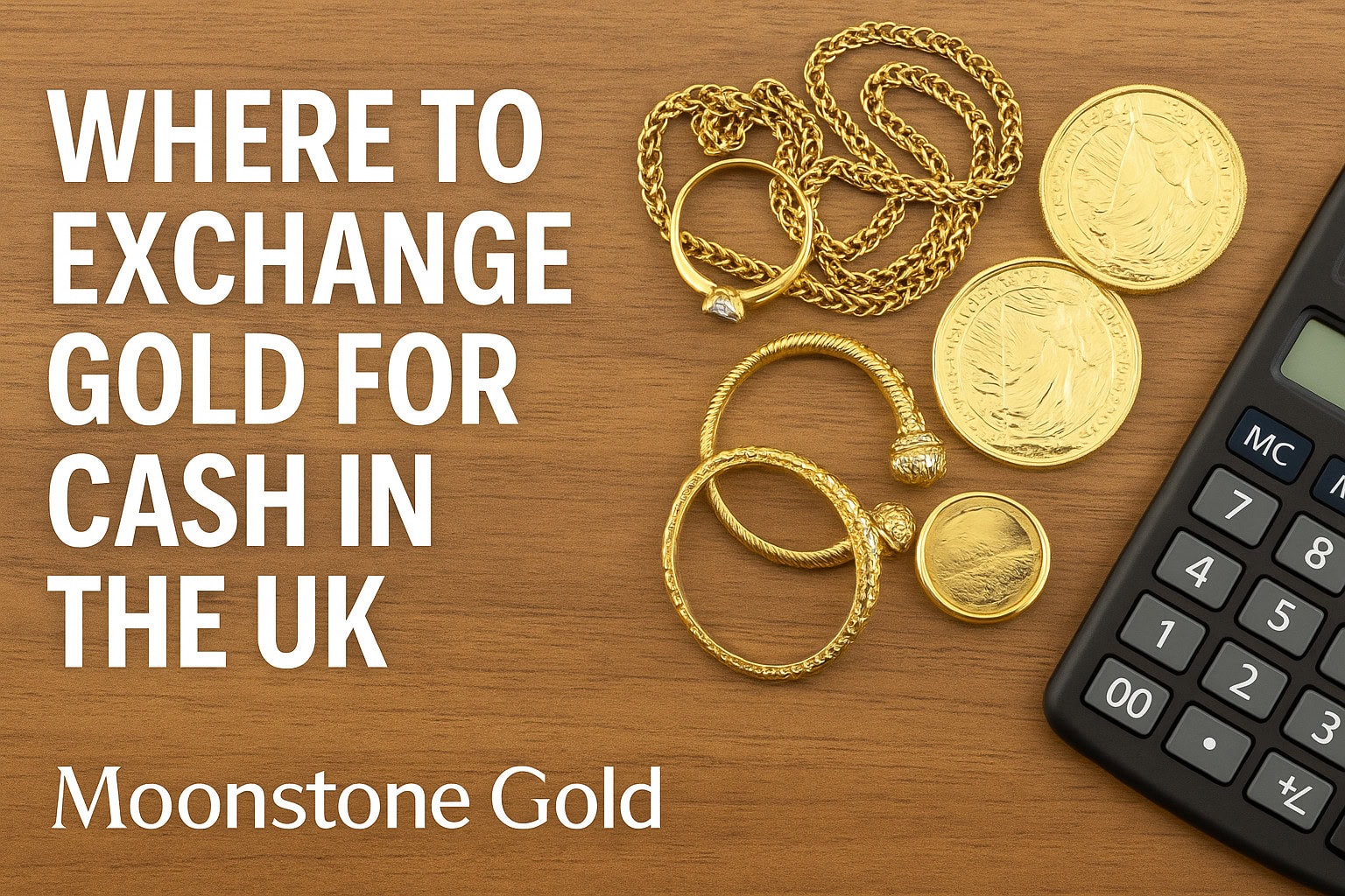 where to exchange gold for cash UK