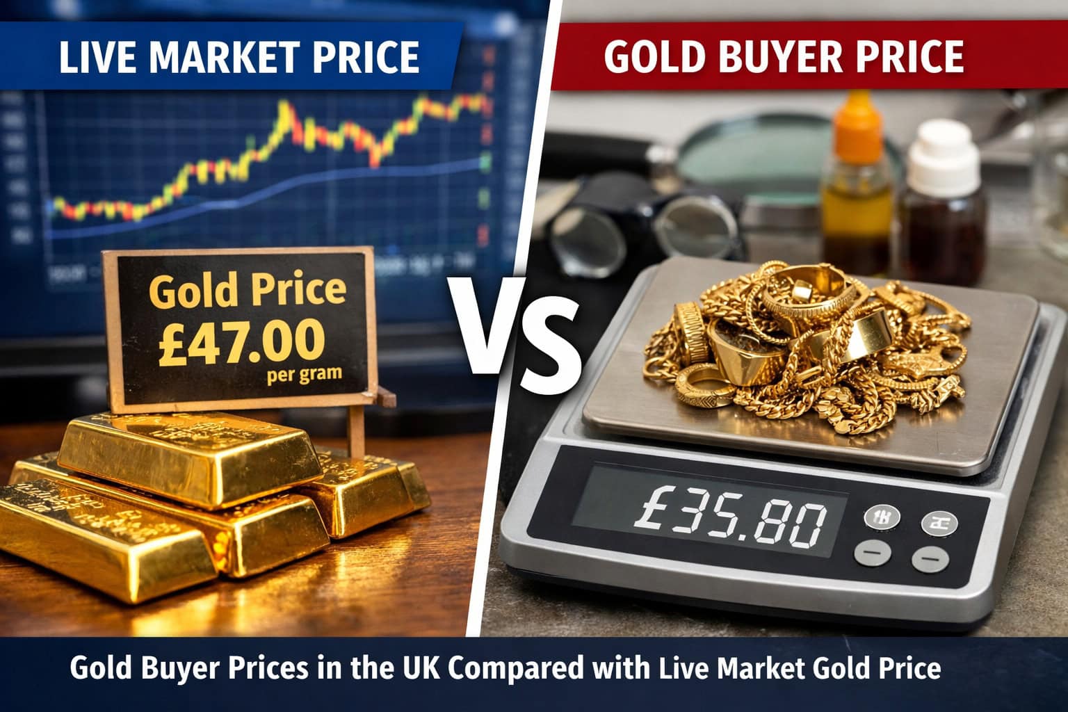 why gold buyers don’t pay full price UK