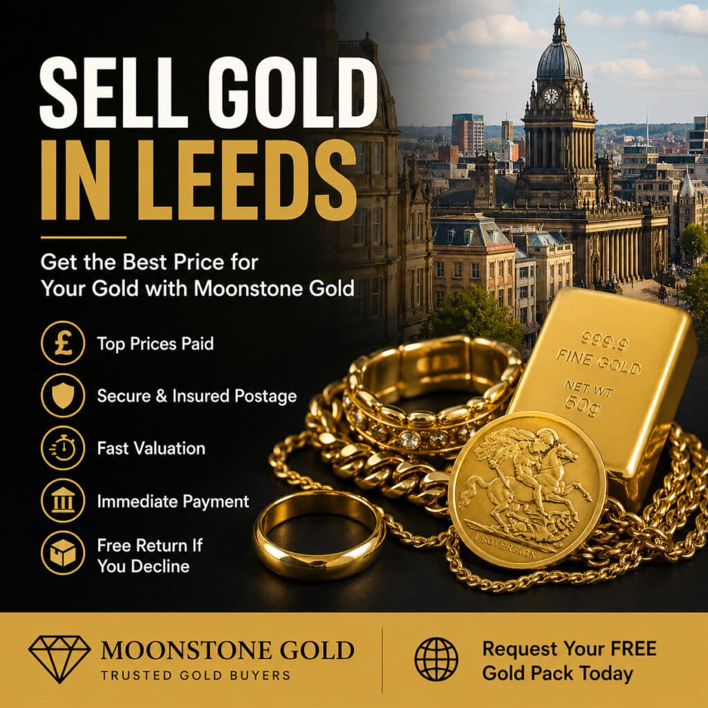 Sell gold in Leeds
