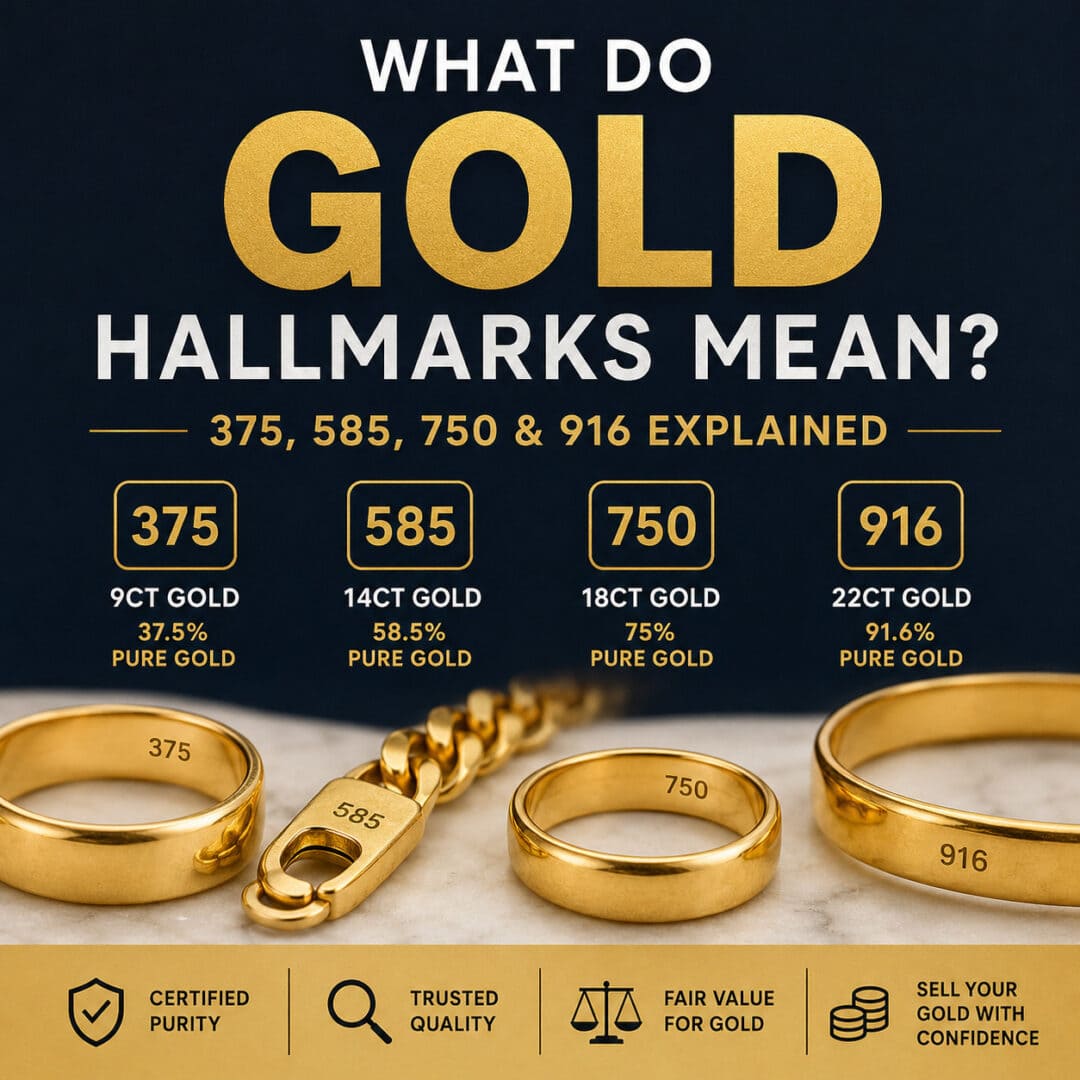 Hallmarks Explained What Do Gold Hallmarks Mean? 375, 585, 750 & 916 Explained